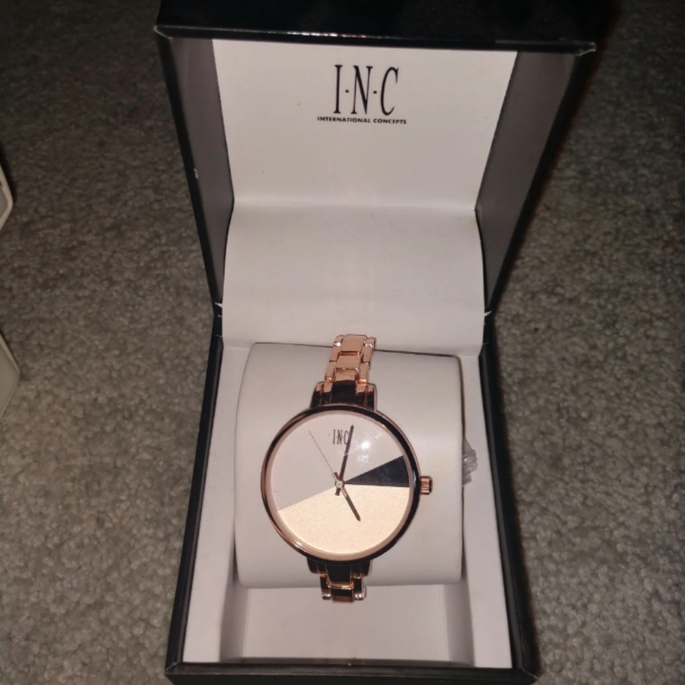 INC Rose Gold Watch